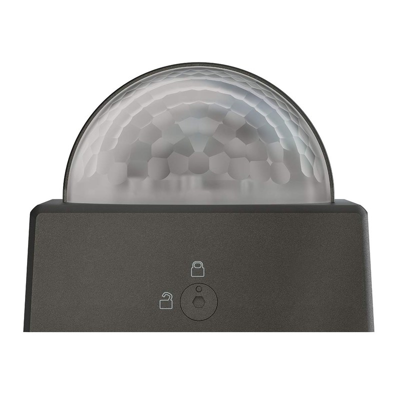 Theben 1010201 theLuxa R180 BK - 180° Passive Infrared (PIR)