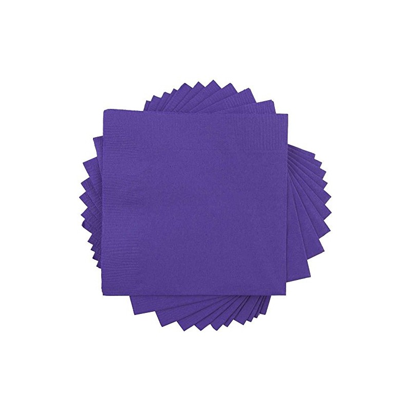 JAM PAPER Small Beverage Napkins - 5 x 5 -