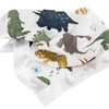 Little Unicorn Cotton Muslin Security Blanket 3 Pack - Dino