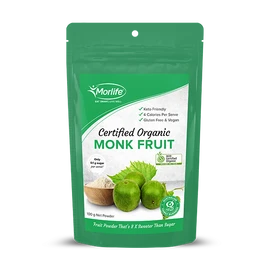 Morlife Monk Fruit Powder Certified Organic 100g