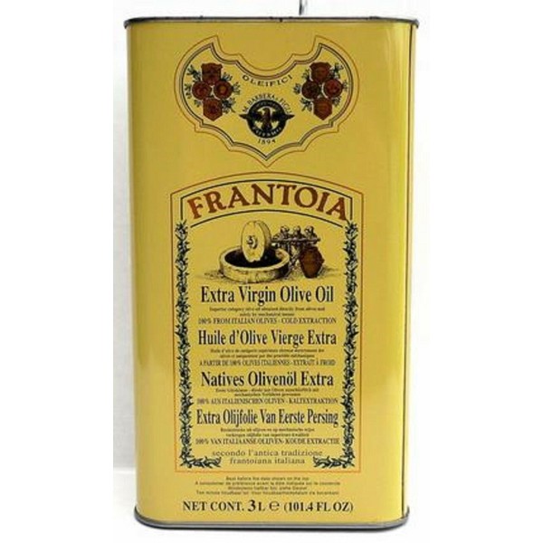 Barbera Frantoia Extra Virgin Olive Oil 3 liter Tin from Italy
