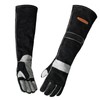 YESWELDER 23.6 Inches 932℉,Leather Forge MIG Welding Gloves, with Kevlar