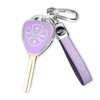 QBUC for Toyota Key Fob Cover with Keychain,Car Key Case