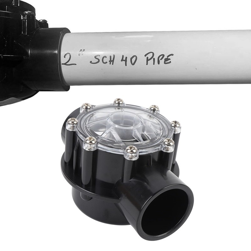 Pool Swimming Pool Check Valve, 2 Inch 2 Way Straight
