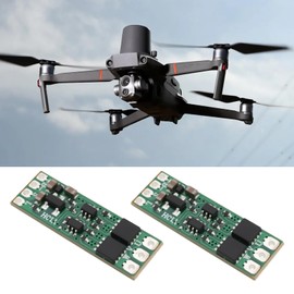 OTOTEC 2Pcs 1S-3S ESC Micro Brushless Motor Controller Module, 8A Electronic Speed Controller for Brushless Fans Model Airplanes Drone