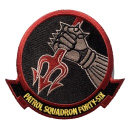 VP-46 Grey Knights Squadron Patch – Sew On, 4"
