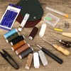 Royouzi Leather Sewing Set, Leather Tool Set with 12 Colours,