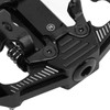 Dual Function Bicycle Pedal Flat Clipless Cleats 3 Sealed Bearings