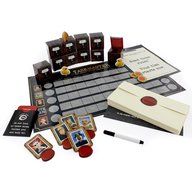 Ginger Fox Taskmaster Secret Series Board Game