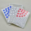 3Pack Independence Day Stars Rhinestone Face Body Nail Stickers Patriotic