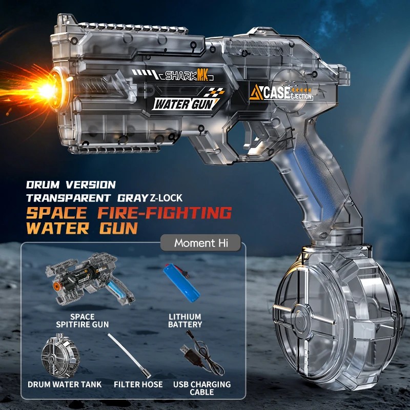 Electric Water Gun for Summer Outdoor Play – Automatic Water