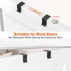 Aquzee Heavy Duty Pantry Door Organizer, 6-Tier Over the Door
