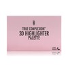 Black Radiance True Complexion 3D Highlighter Palette, Luminosity, 0.38 Ounce