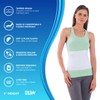 NYOrtho Tapered Abdominal Binder - Firm Compression Wrap - Breathable