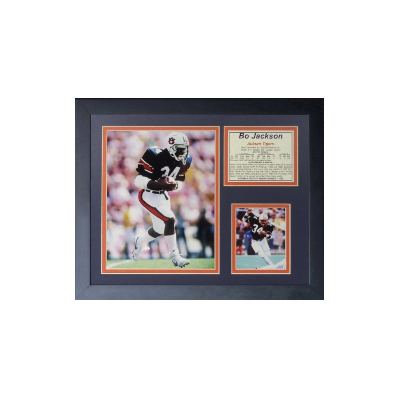 Legends Never Die "Bo Jackson Auburn Framed Photo Collage, 11