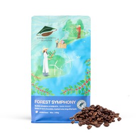 Conihat Coffee Roaster Vietnamese Premium Whole Bean Coffee - Arabica & Robusta Blend, Dark Roast, Single Origin, Rainforest Alliance Certified, Hand-Picked, Rainforest Alliance Certified, 16 Oz Bag