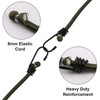 Heavy-Duty Weatherproof & UV-Resistant Bungee Cords with Hooks, Set of