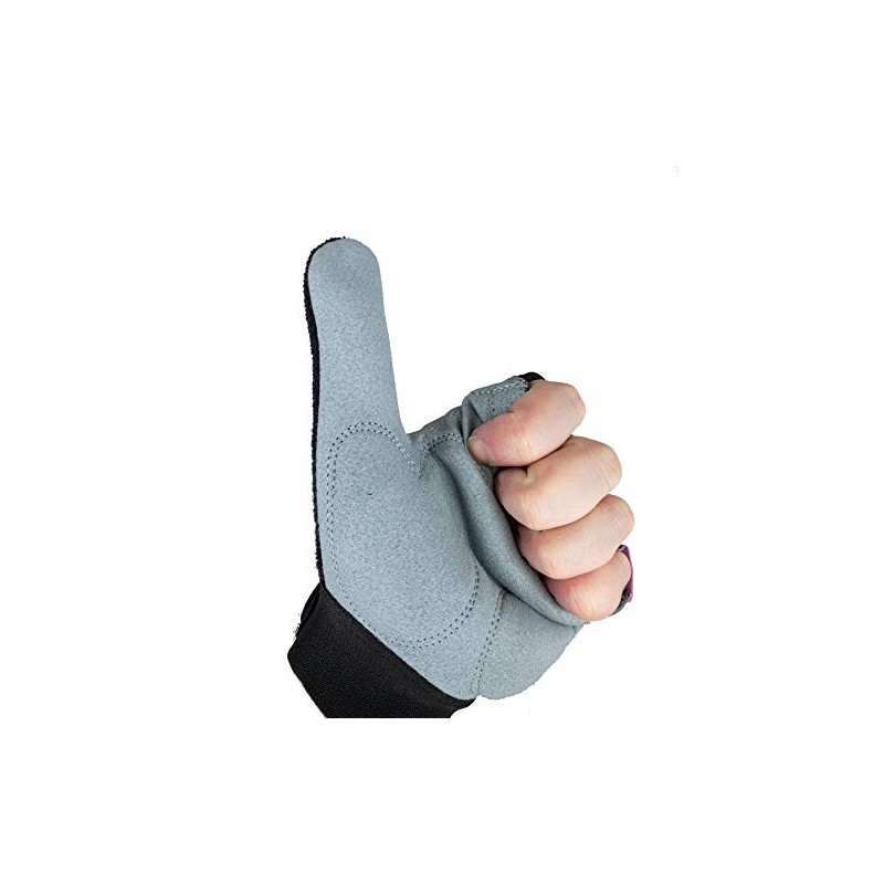 Globaleather Globaleather Gel Pad Lite Wheelchair Gloves - Navy (X