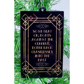 The Great Gatsby Quote Ornament
