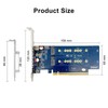 10Gtek 4-Port PCIe 3.0 to NVMe (4) M.2 Converter Adapter