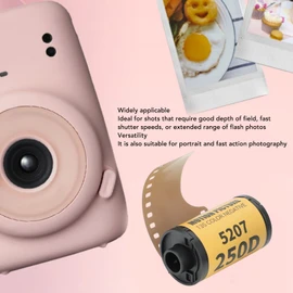 35mm Color Film, Professional 200‑250 Color Print 35mm Film, Wide Exposure Range ECN 2 Process Colour Print Camera Film for 135 Camera (8 Sheet)