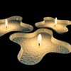 Niceme Snow Pearled Candles - 12Oz Customized Powdered Candle Sand