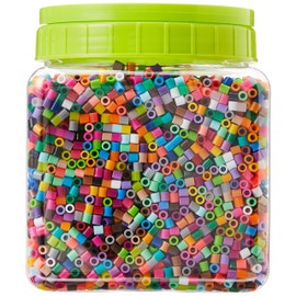 Perler Beads Assorted Multicolor Fuse Beads for Kids Crafts, 11000 pcs