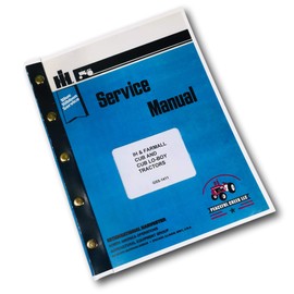 Farmall International Cub and Cub Lo-Boy Tractor Factory Service Repair Manual Revised for 1947-1976 (GSS-1411 with Revision)