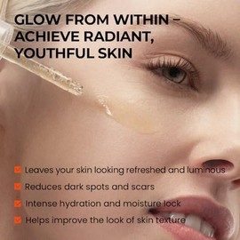 SKIN & LAB SKIN SCIENCE SOLUTION Suero facial con vitamina C, ácido hialurónico y niacinamida | Suero para unificar el tono de la piel (30 ml)