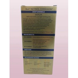 ROC RETINOL CORREXION DEEP WRINKLE SERUM 1.0 OZ  BOXED