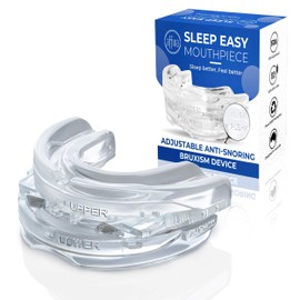 AFFINA sleep easy mouth piece stop snoring device with adjustable anti bruxism sleeping aid mouth guard for teeth grinding