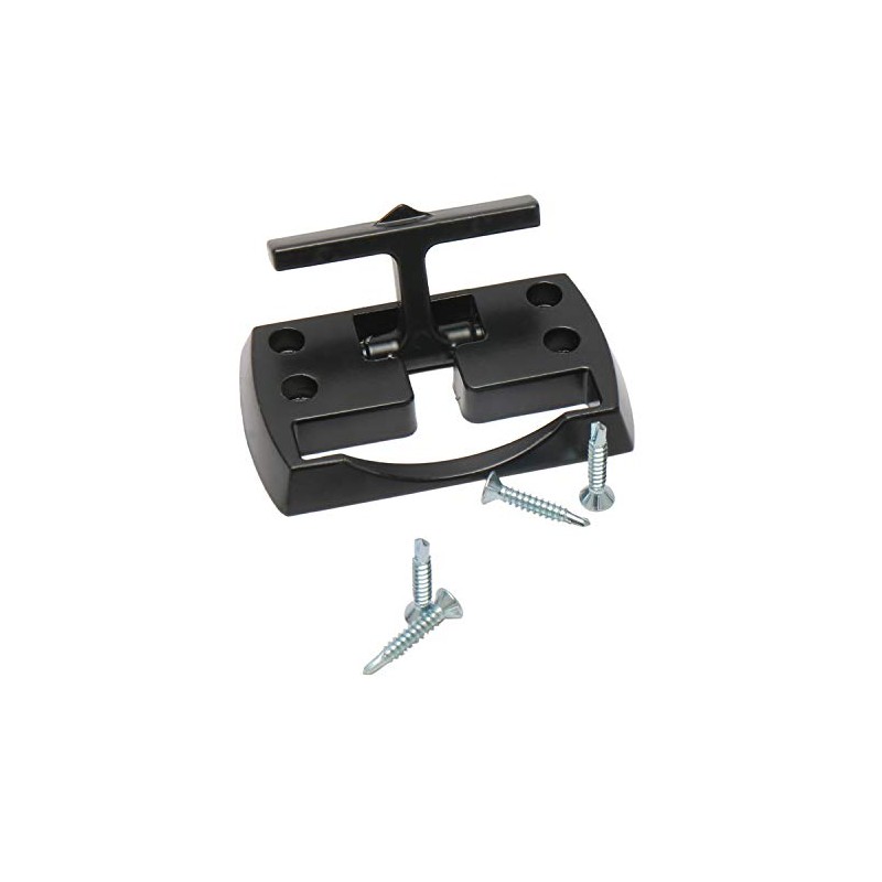 NovelBee Chrome Fold Away Rope Hooks - 4 Pack Tie