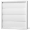 Adair 150mm (6 Inch) Square Gravity Vent Cover – External