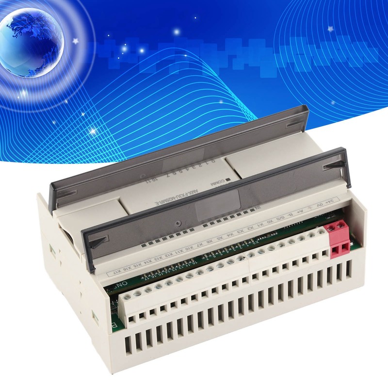 PLC Programmable Controller AMX‑FX3U‑M26MR‑E Relay with Analog Ethernet Port DC24V