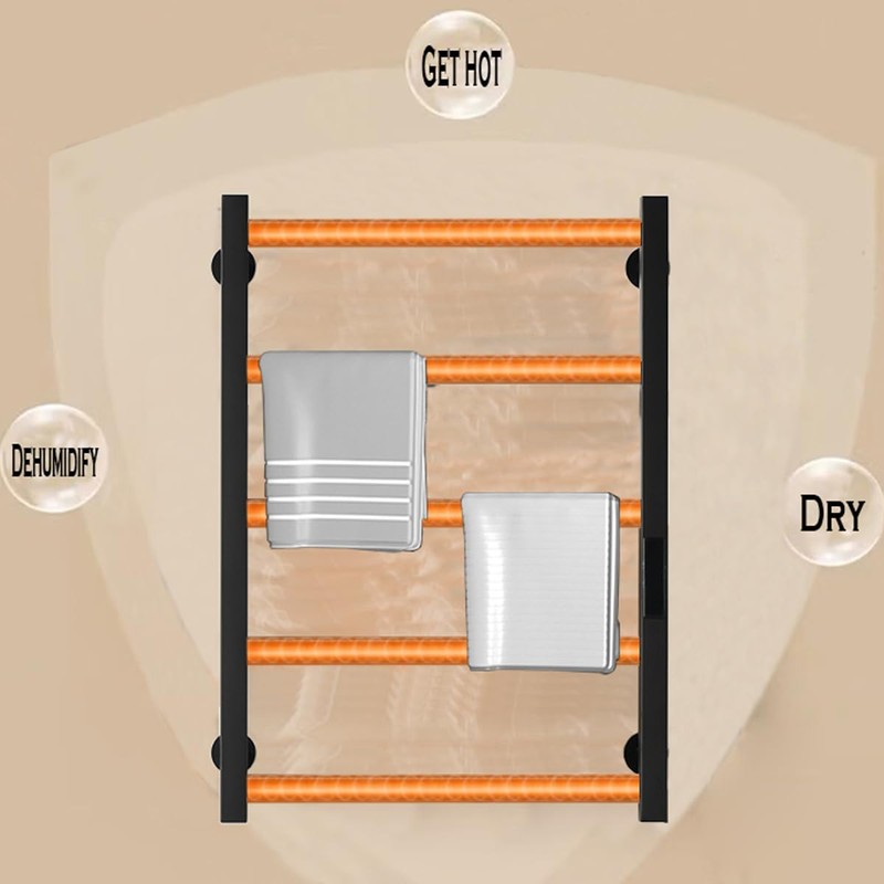 VOKIM Towel Warmer Rack Wall Mounted Towel Warmer