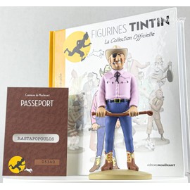 Moulinsart Collection Figurine Tintin Rastapopoulos Holding a Whip 42202 (2016)