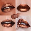 Depuplum Chocolate Lipsticks for Women Metallic Lipstick Long Lasting Non