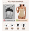 ciksob Strapless Shapewear for Women, Tummy Control Bodysuit with Removable
