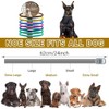 2 x Abwehr-Halsband, verstellbar, wasserdicht, geeignet für Welpen und Hunde,