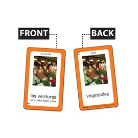 Edupress Spanish in a Flash Cards Set 1 (EP62342)