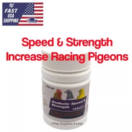 Bird Aid FAST SPEED & STRENGTH ENERGYZIN TABLETS FOR PIGEONS (ANABOLIC PARA PALOMA) 100ct