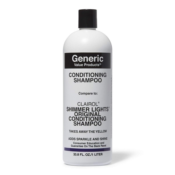 Generic Value Products Conditioning Shampoo Compare to Shimmer Lights, 33.8oz