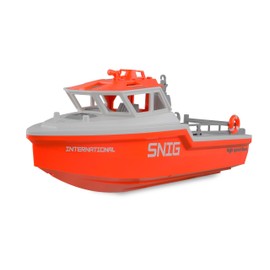 Amewi RC Rescue Boat Brushless Jet Drive 320 mm RTR White/Orange Remote Controlled Child from 8 Years