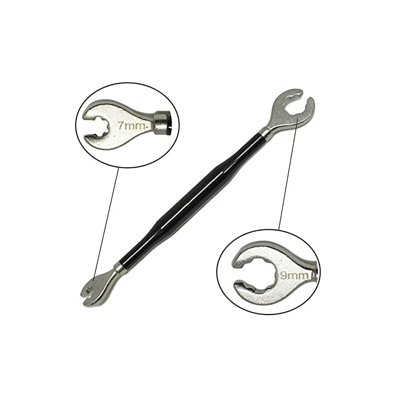 Praxia Spoke Wrench, Nipple Turner, Rim Wrench, Set of 3,