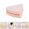 MAGICLULU Estuche Triangular para Esponjas de Maquillaje de Silicona Caja