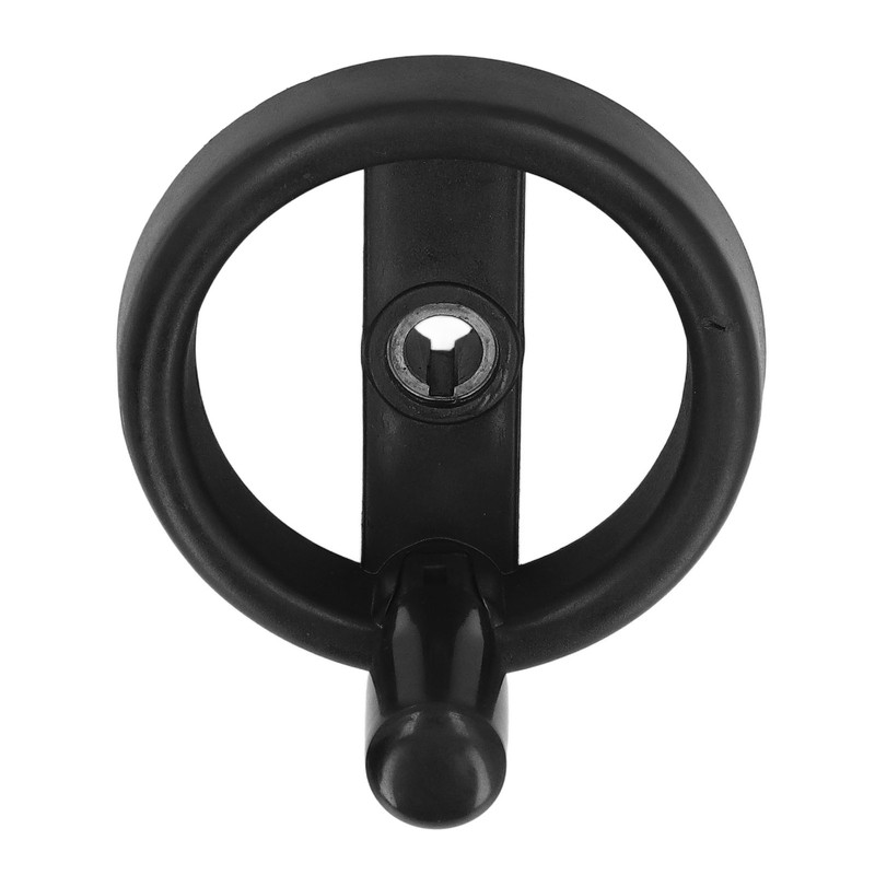 Handwheel 125mm OD 12mm Bore Foldable Handle Plastic Hand Wheel