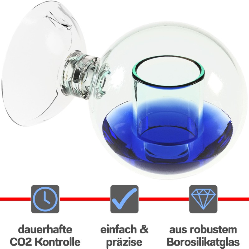 noble aqua CO2 Continuous Test Aquarium 150 ml CO2 Indicator