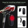 Bicycle Taillight Frame Suitable Garmin Varia RCT715 Taillight Mounting Accessories
