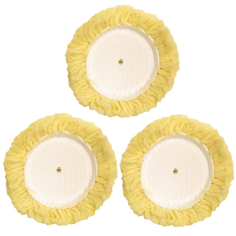 SM Arnold Spin Brite™ Professional Auto Detailing 3-1/2" Wool Yellow