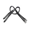 WALDHAUSEN Star Silverstar Stirrup Leathers 140 cm Black